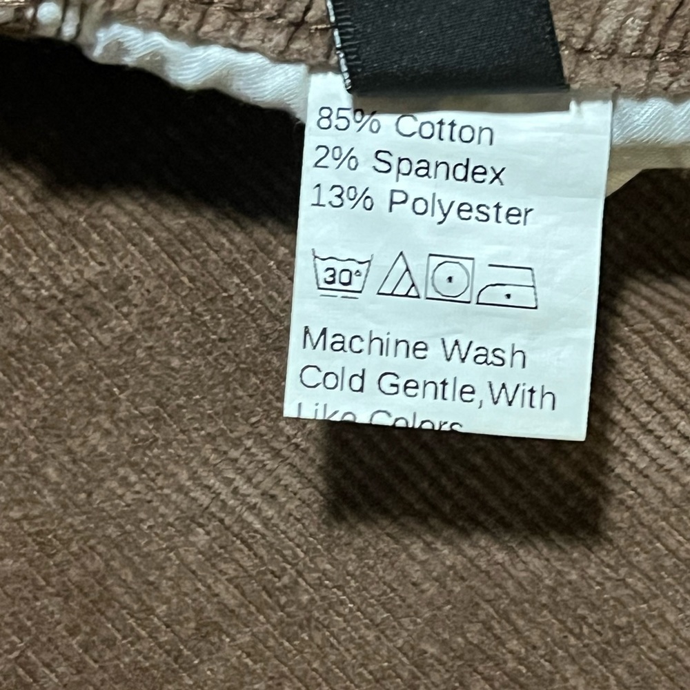 NWOT SHEIN BAE High Waist Flare Leg Corduroy Pants XS - Picture 5 of 8